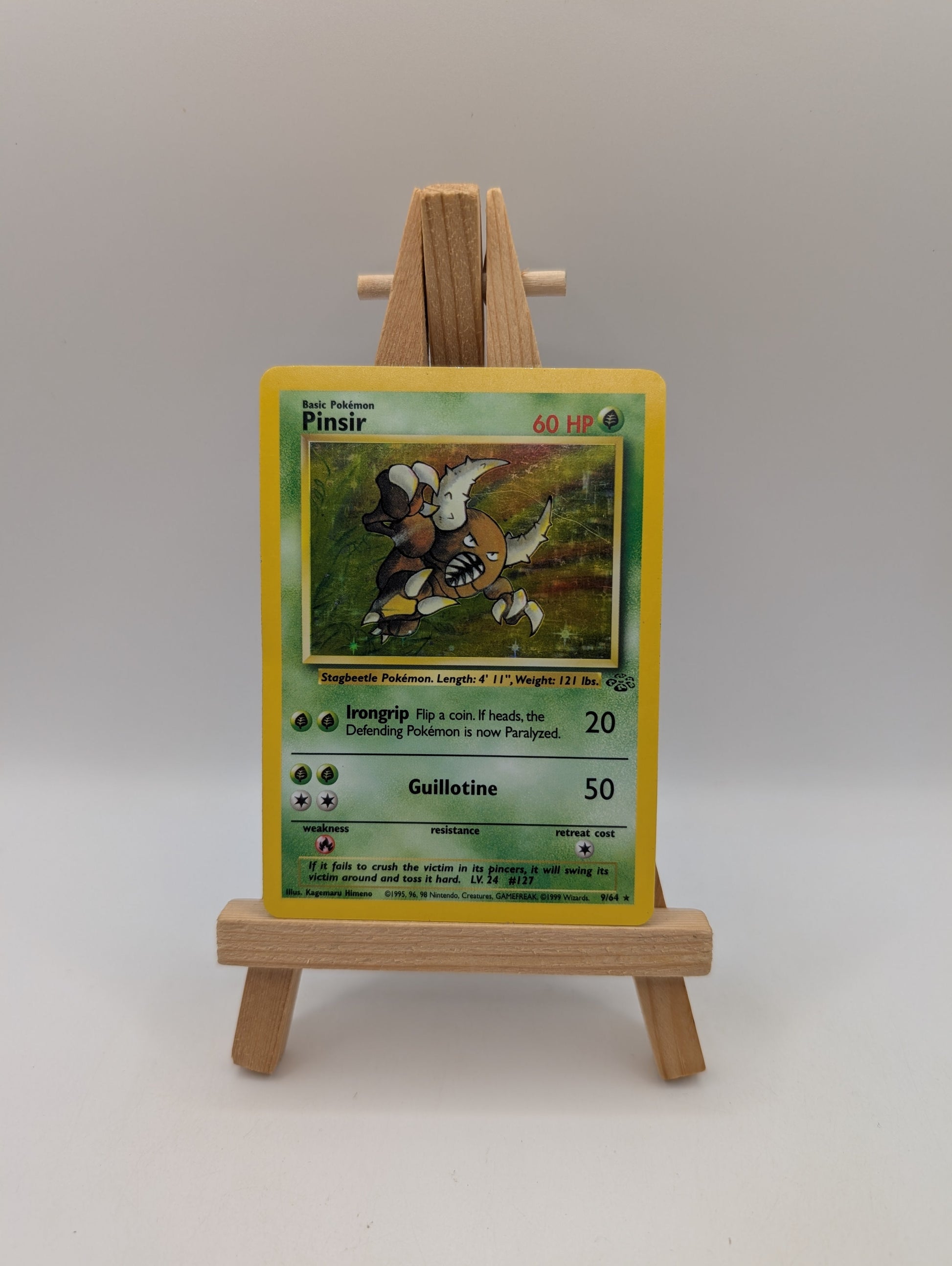 Pokémon TCG Pinsir Jungle 9/64 Holo Unlimited Holo Rare FRENLY BRICKS - Open 7 Days