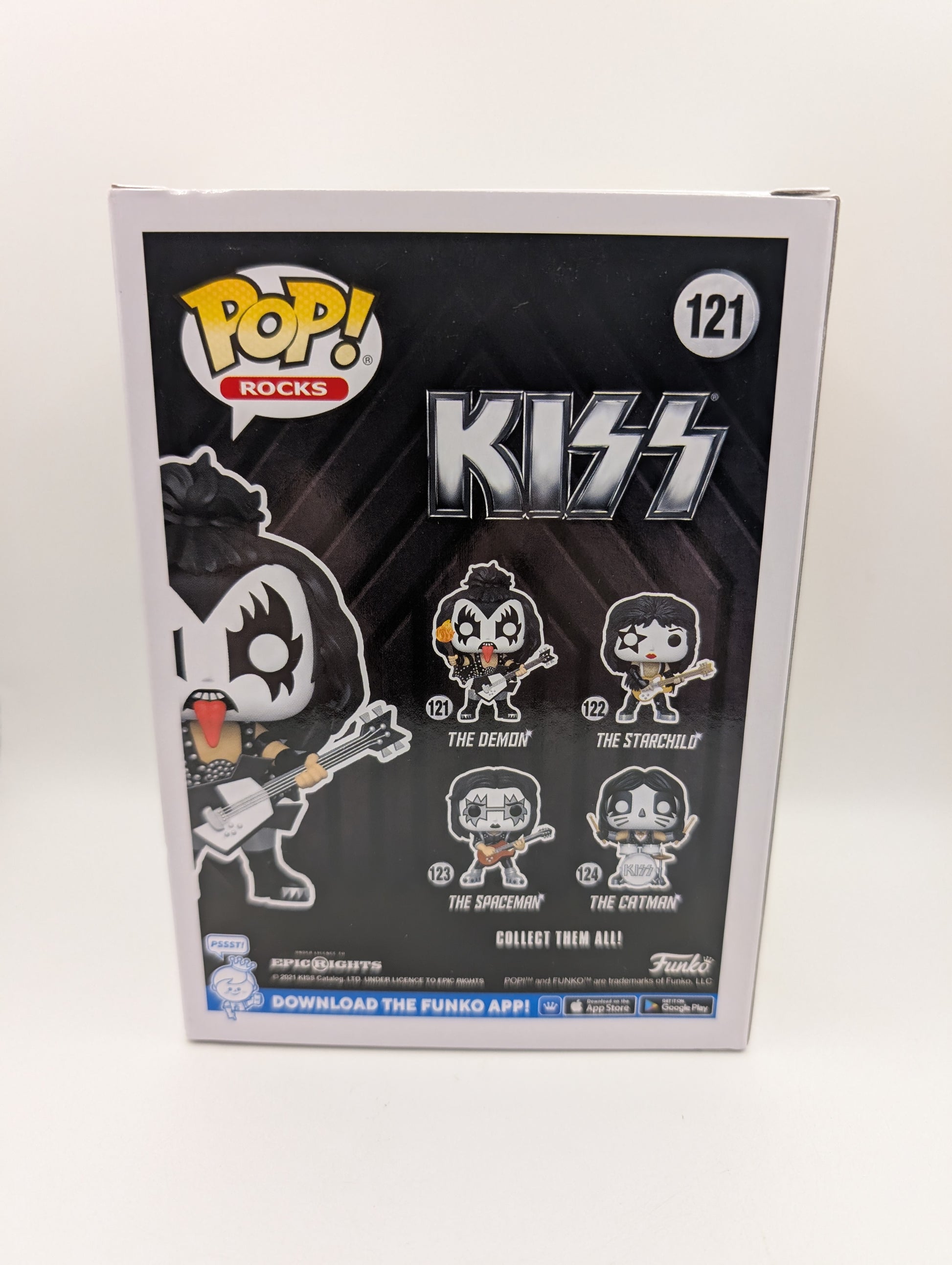 The Demon - KISS Funko Pop #121 - Funko Exclusive GITD