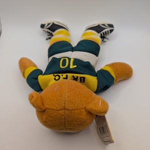 BEANIE KIDS STRIKER THE SOCCER BEAR ( RETIRED 2006 ) FRENLY BRICKS - Open 7 Days