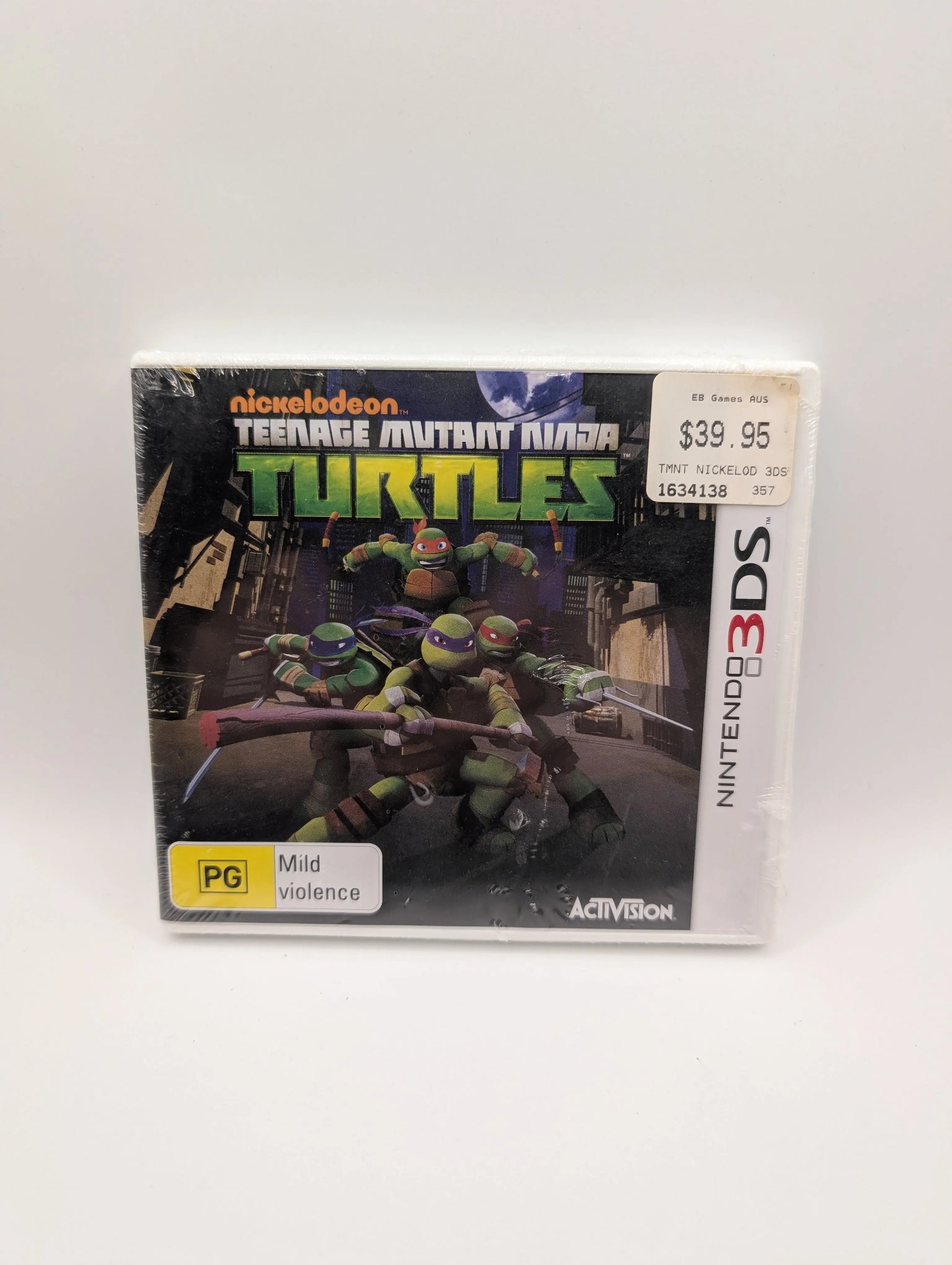 Nintendo 3DS/XL  Nickelodeon Teenage Mutant Ninja Turtles Pal PG SEALED FRENLY BRICKS - Open 7 Days