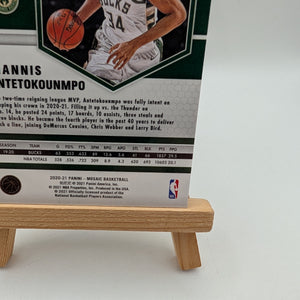Giannis Antetokounmpo 2020 Mosaic #80 Genesis /(SSP) FRENLY BRICKS - Open 7 Days