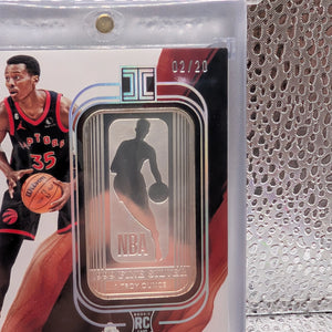 2022-23 Panini Impeccable Christian Koloko /20 Troy Ounce Fine Silver FRENLY BRICKS - Open 7 Days