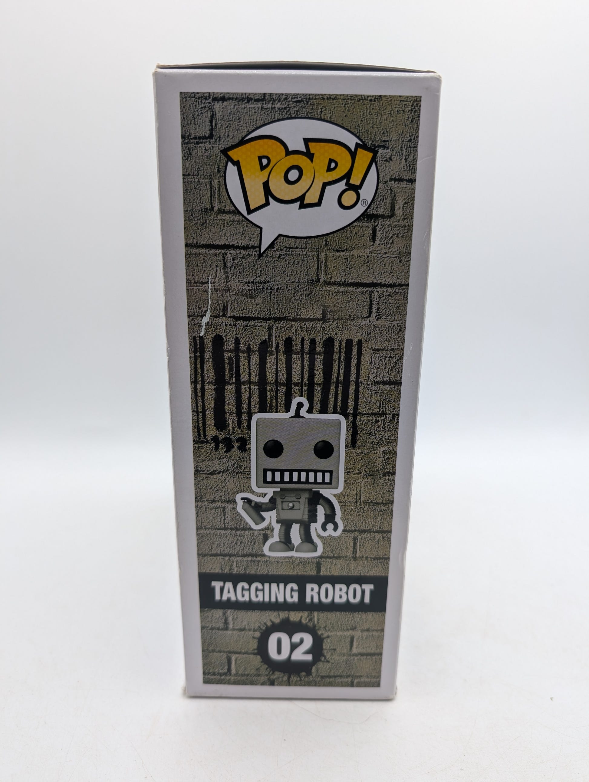 Funko Pop! Art Banksy Brandalised #02 Tagging Robot Vinyl Figure image 3