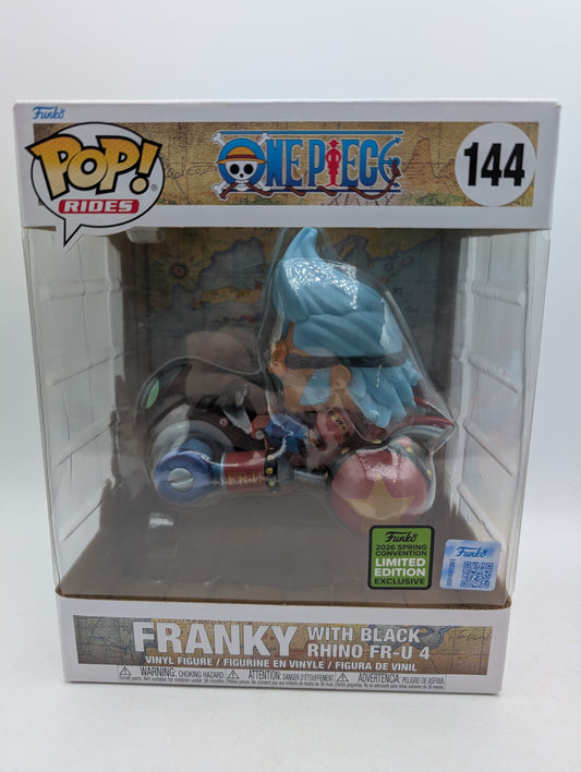 Funko POP! One Piece Franky with Black Rhino FR-U4 #144 2026 Spring Con