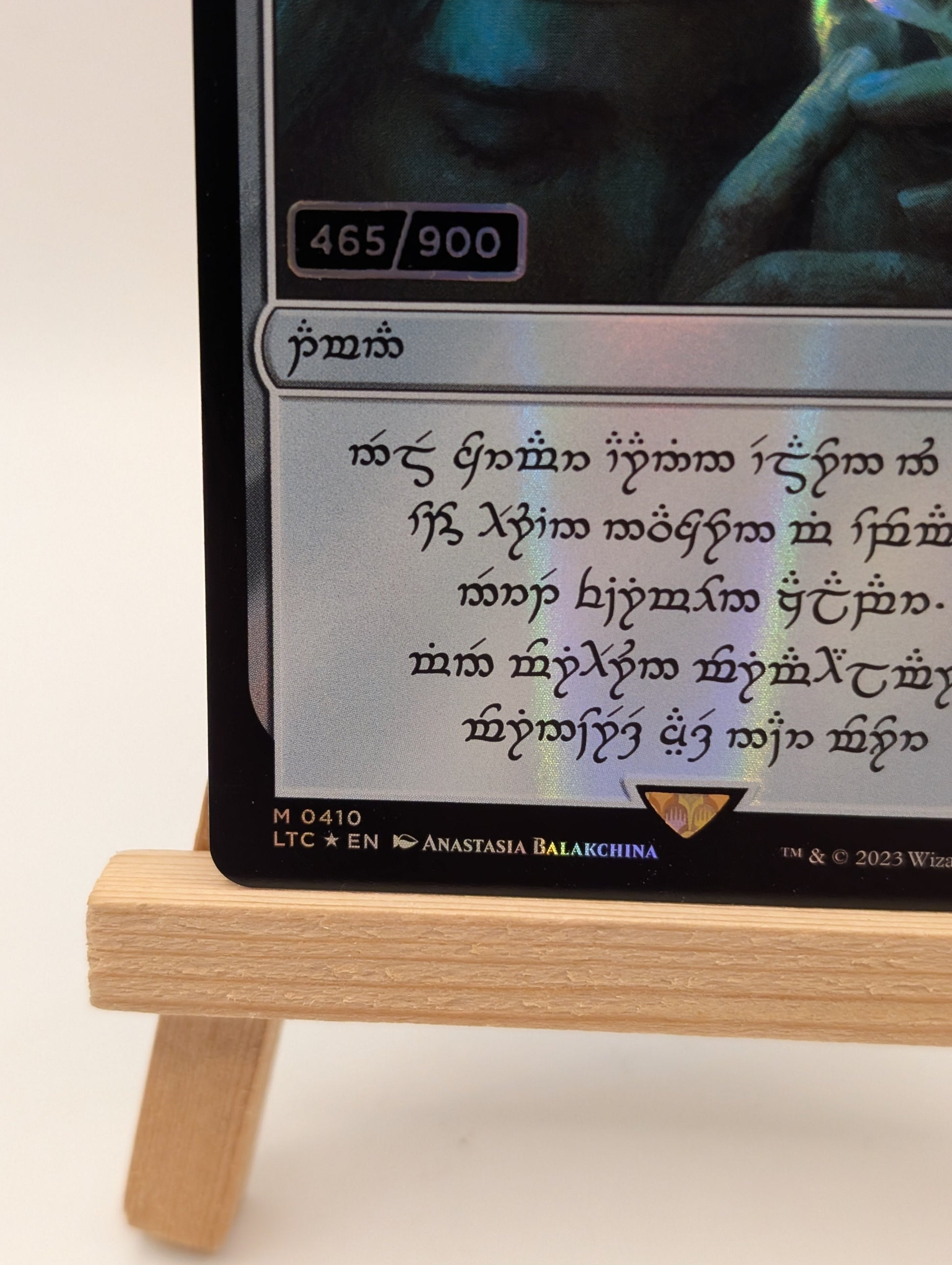 FOIL SERIALIZED Sol Ring Human Serial Numbered Lord of the Rings MTG SeePhotos FRENLY BRICKS - Open 7 Days