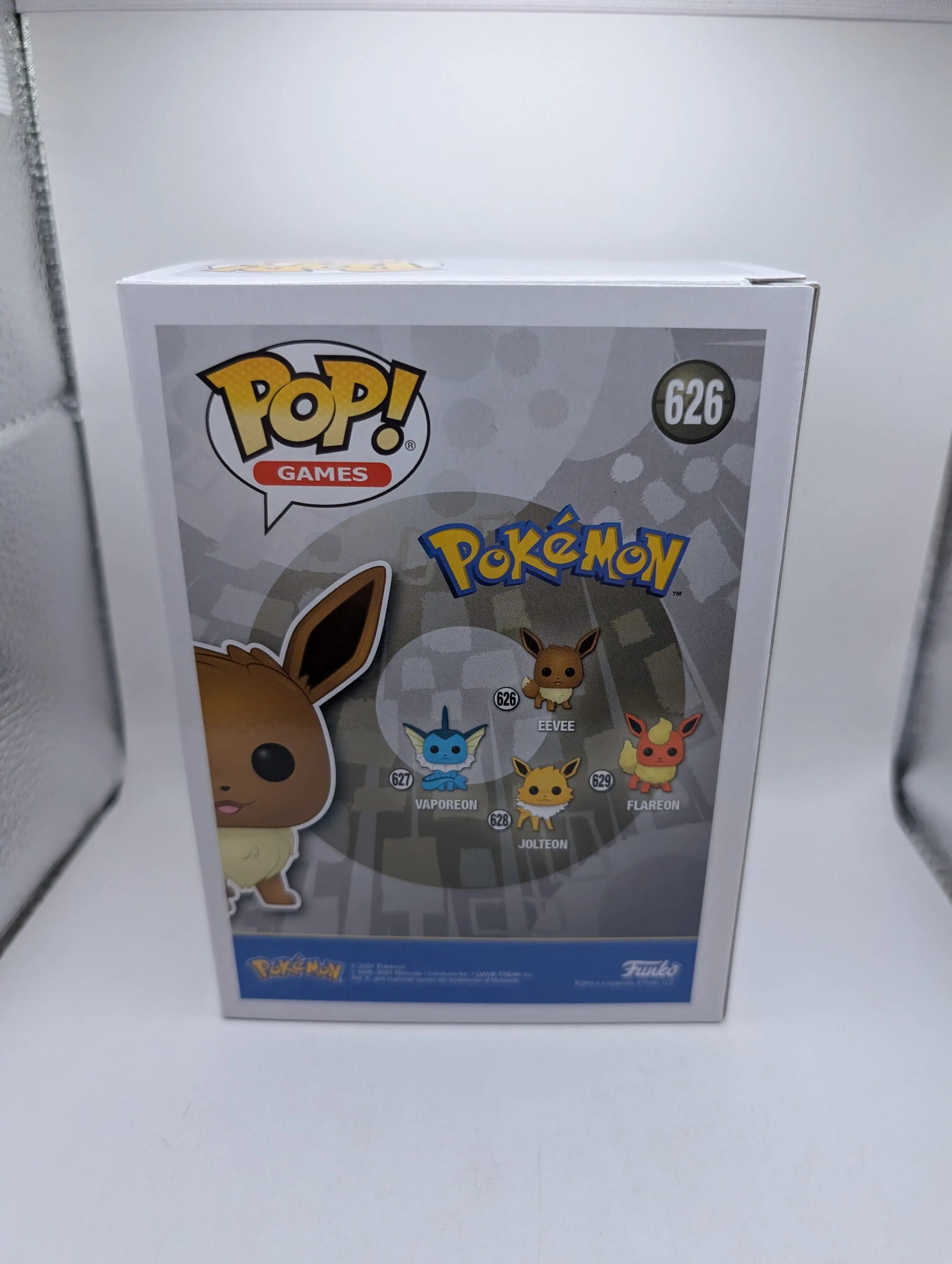 Funko POP! Vinyl Pokémon - Diamond Glitter Eevee Fall Convention 2021 #626, photo 3 image 3