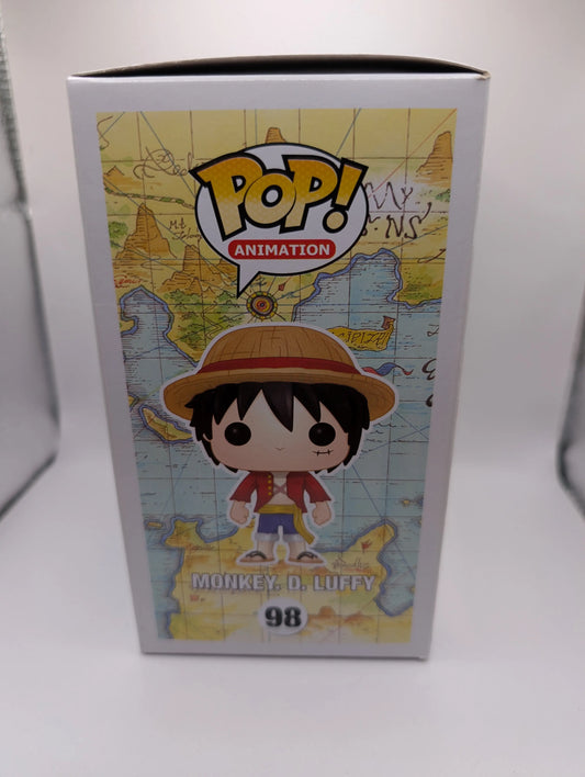 Funko Pop: One Piece - Monkey D. Luffy 98 Original Date 2016 FRENLY BRICKS - Open 7 Days