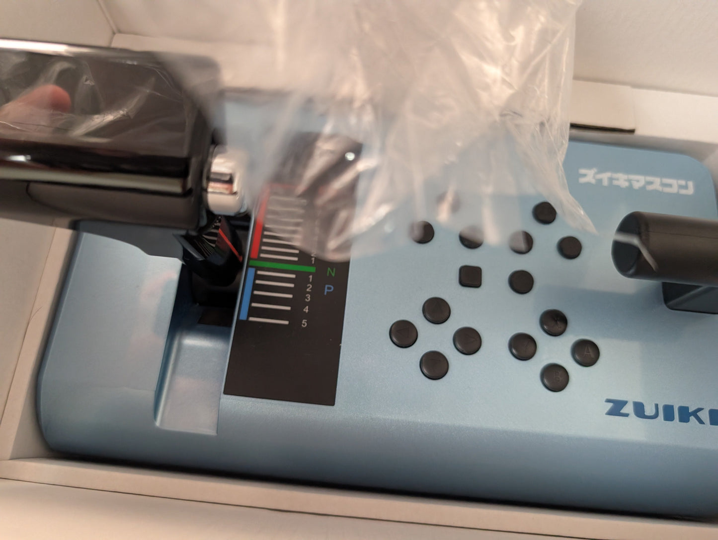 ZUIKI MASCON Controller Densha de GO Nintendo Switch Blue Used LIKE NEW FRENLY BRICKS - Open 7 Days