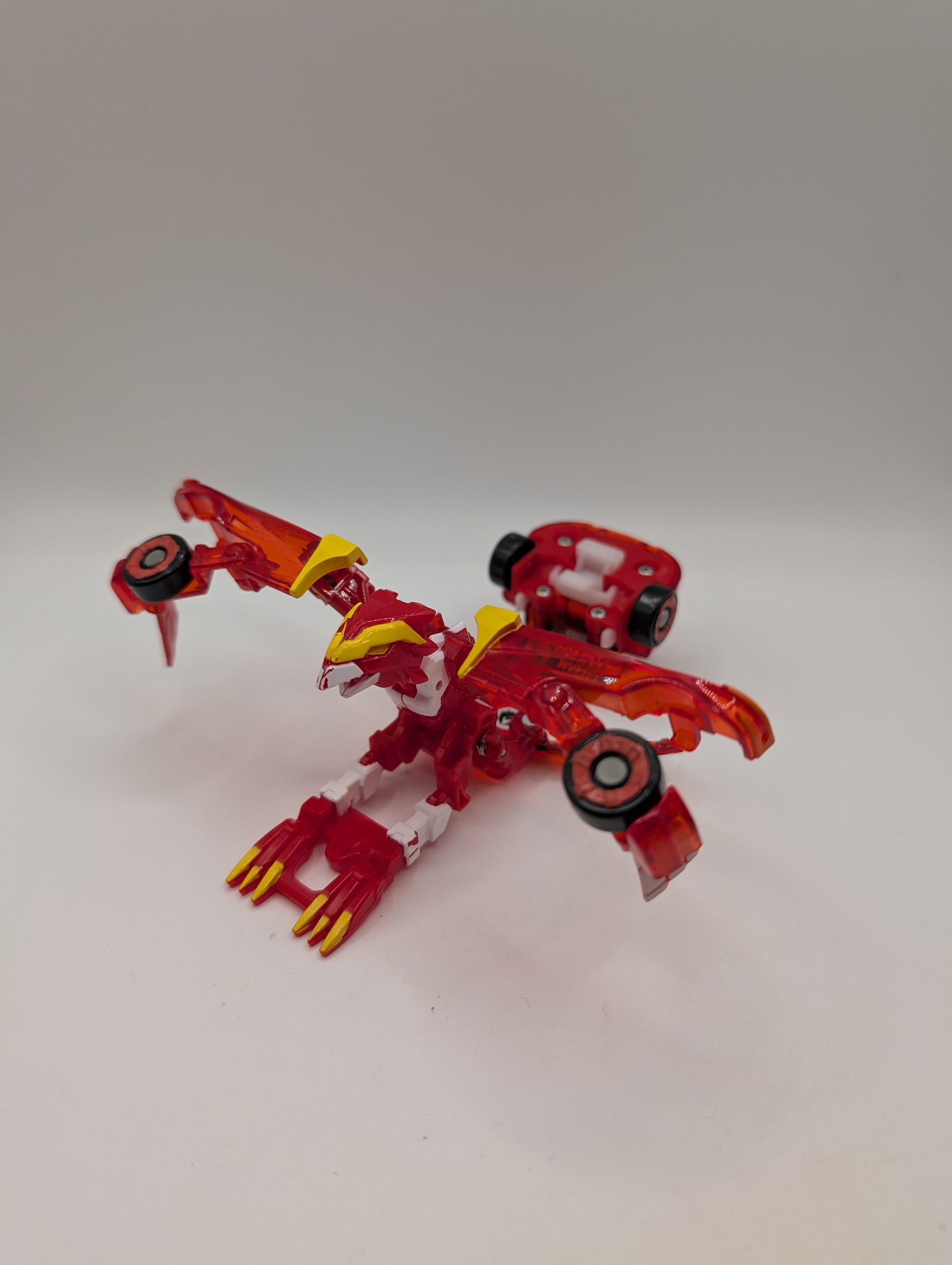 [TURNING MECARD] PHOENIX Transformable Robot Car Korea TV loose figure FRENLY BRICKS - Open 7 Days