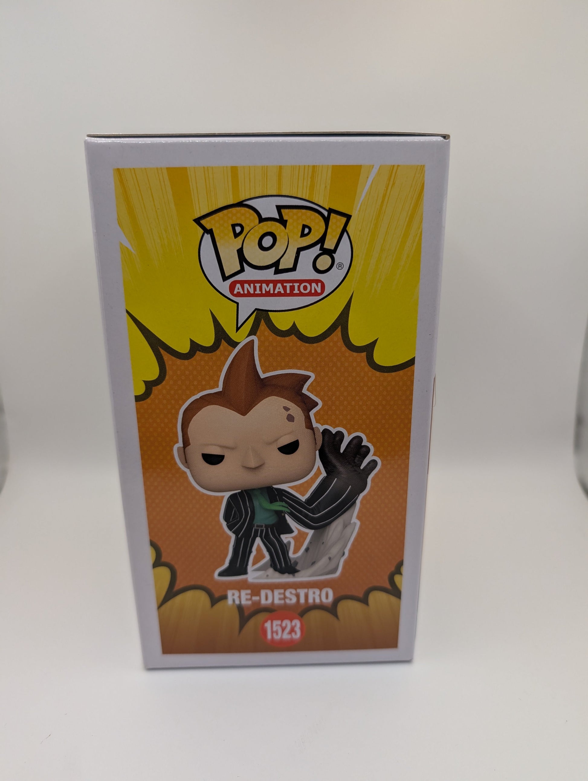 Funko Pop! Animation: My Hero Academia- Re-Destro #1523 FRENLY BRICKS - Open 7 Days