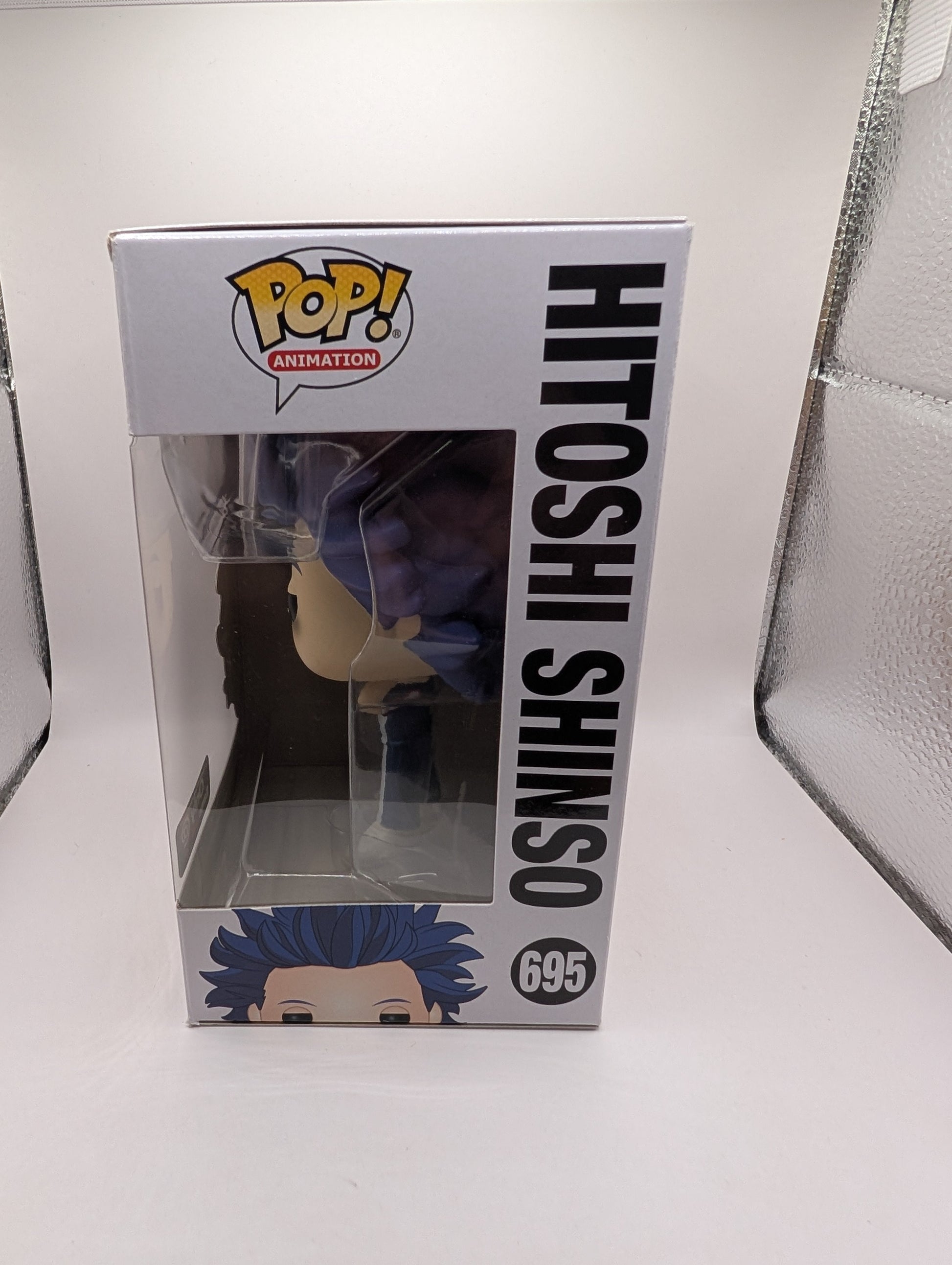 Jarrod Greene Signed Funko Pop Hitoshi Shinso #695 508 My Hero Academia FRENLY BRICKS - Open 7 Days
