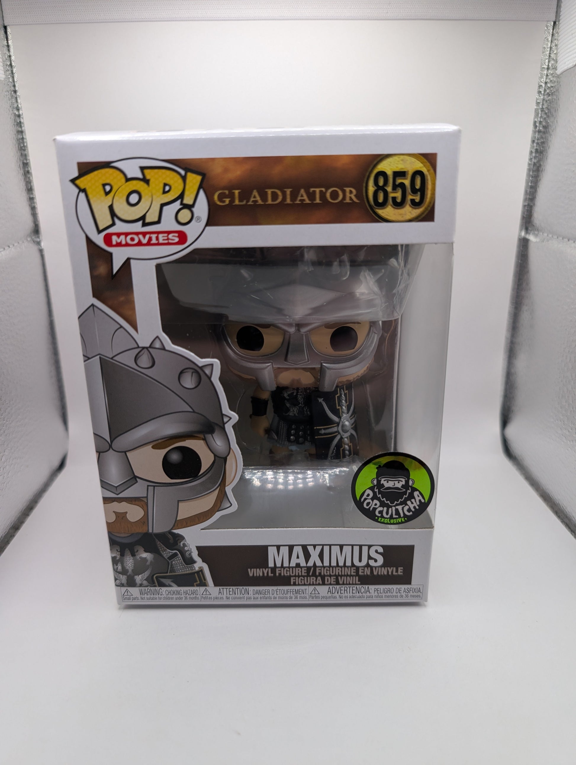 GLADIATOR MAXIMUS FUNKO POP VINYL #859 FRENLY BRICKS - Open 7 Days