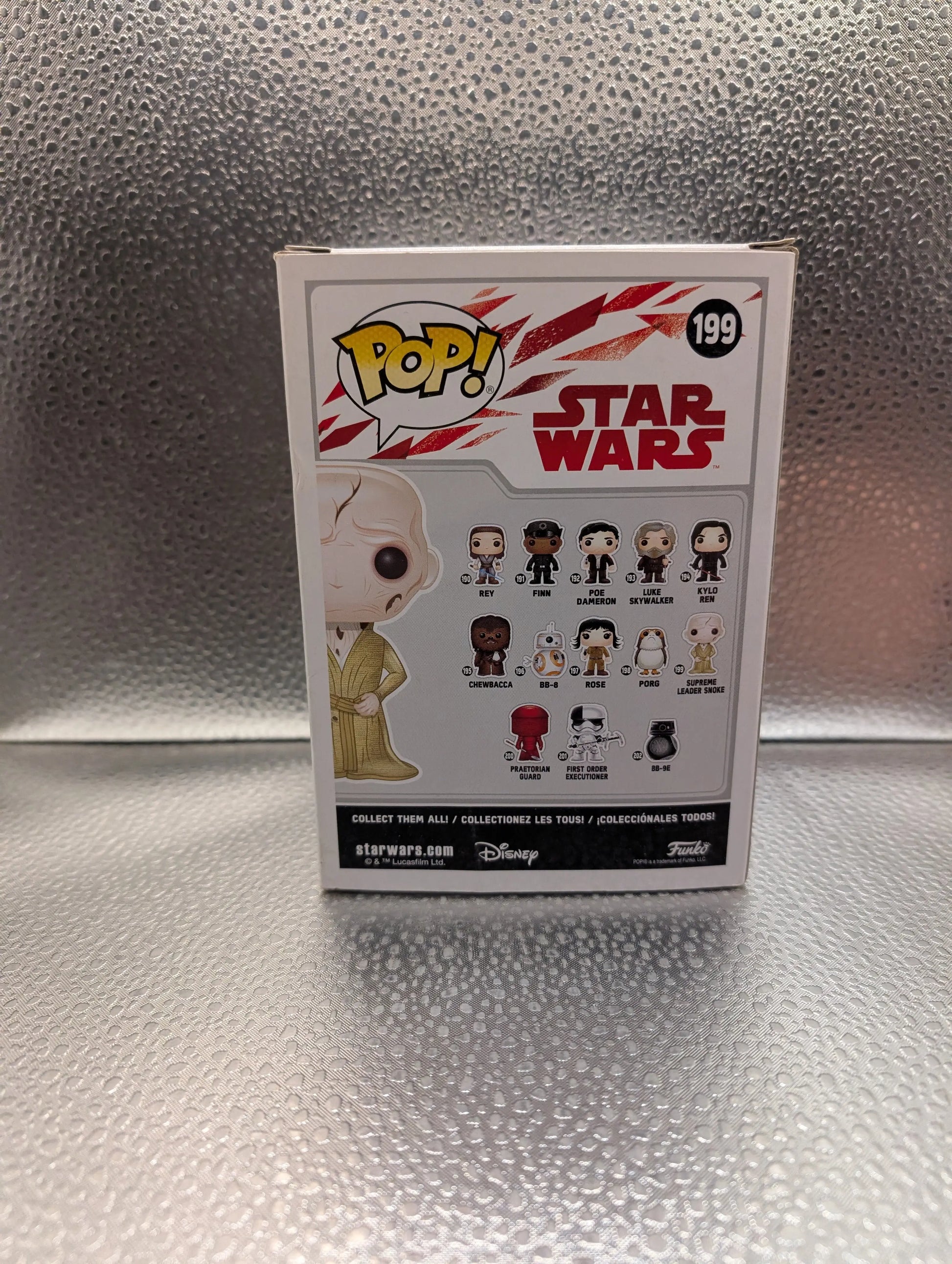 FUNKO Pop Vinyl Supreme Leader Snoke Star Wars #199 FRENLY BRICKS - Open 7 Days