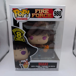 Funko Pop! Fire Force #980 Maki FRENLY BRICKS - Open 7 Days