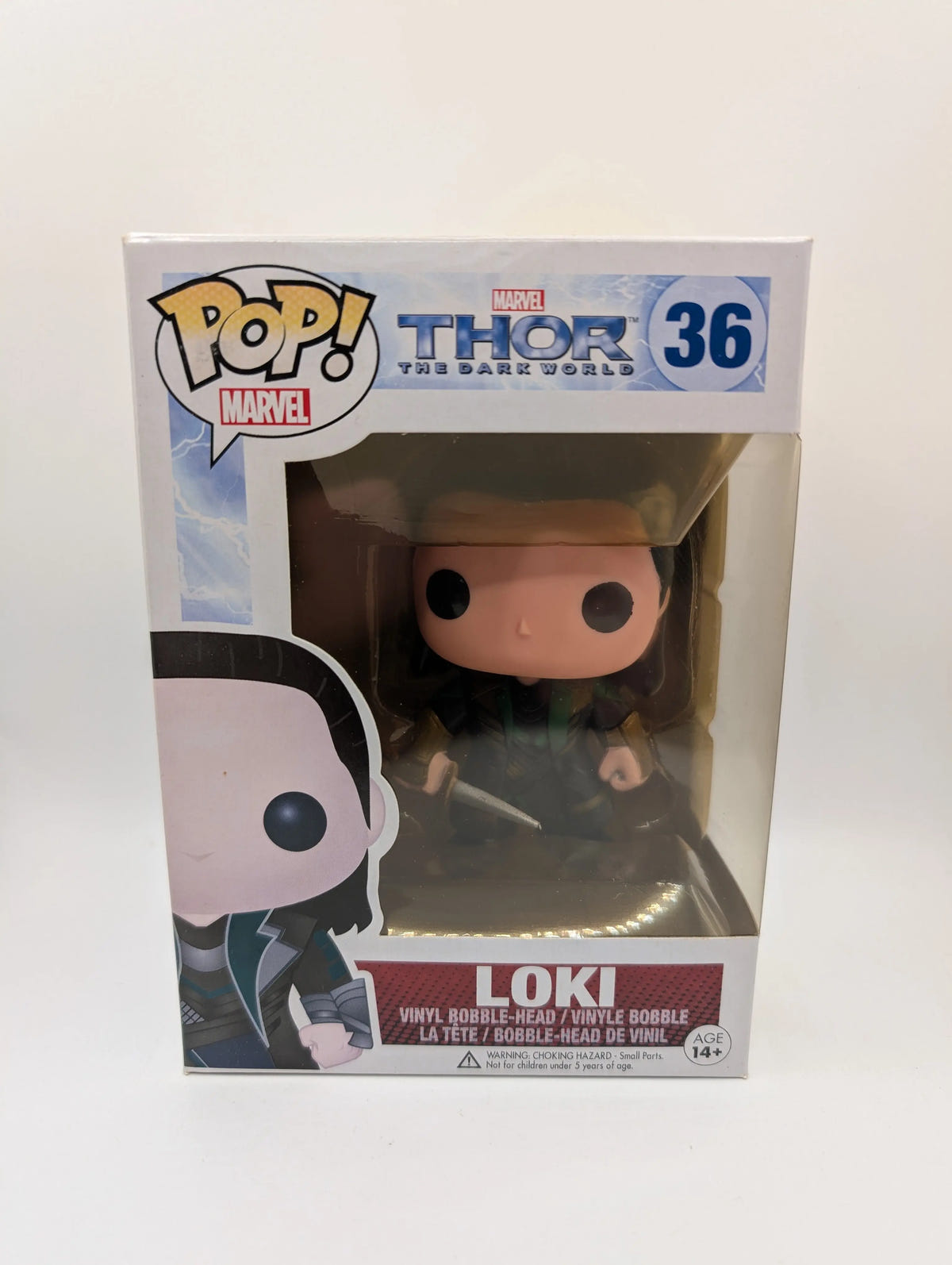 Loki - Thor The Dark World Funko Pop! Vinyl Figure #36 FRENLY BRICKS - Open 7 Days image 1