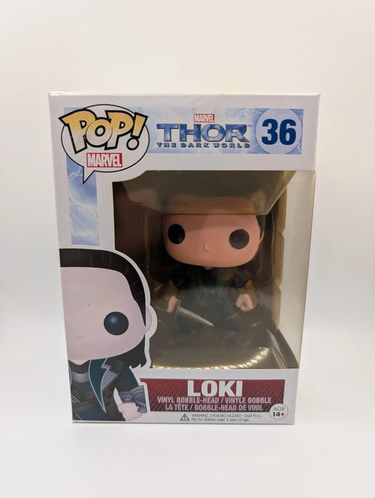 Loki - Thor The Dark World Funko Pop! Vinyl Figure #36 FRENLY BRICKS - Open 7 Days