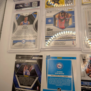 Philadelphia 76ers NBA Basketball Card Lot, Rookies, Patch, Auto, Joel Embiid FRENLY BRICKS - Open 7 Days