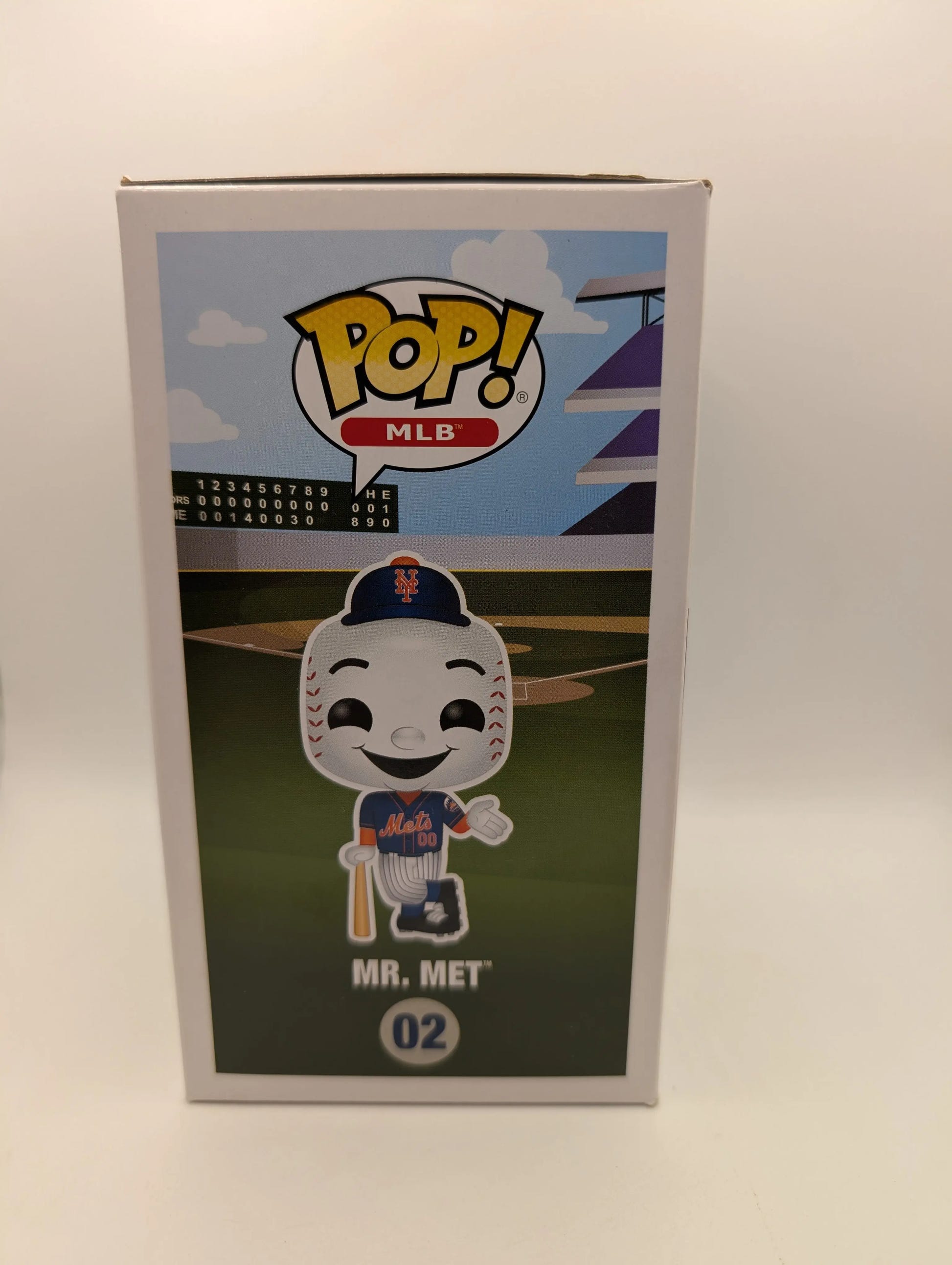 Funko Pop! New York Mets Mr. Met Mascot #2 (Blue Jersey) Vaulted FRENLY BRICKS - Open 7 Days image 2
