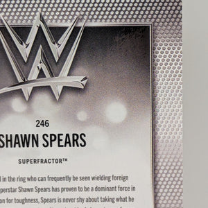 2026 Topps Chrome WWE Shawn Spears ICONIC IMPRINTS SSP #246 Case Hit 1/1 FRENLY BRICKS - Open 7 Days