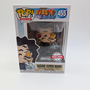 Sasuke Pop 455 Curse Mark - Naruto Shippuden Funko Pop! Vinyl 2021 FRENLY BRICKS - Open 7 Days