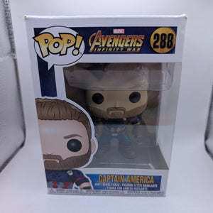 Funko Pop! Marvel: Captain America #288 Avengers Infinity War FRENLY BRICKS - Open 7 Days