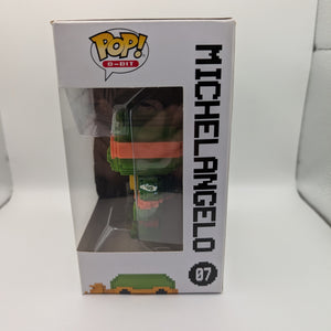 8-Bit Funko Pop - Michelangelo - Teenage Mutant Ninja Turtles - No. 07 - FRENLY BRICKS - Open 7 Days