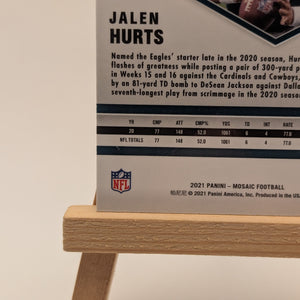 2021 Panini Mosaic NFL Jalen Hurts HONEYCOMB SSP Philadelphia Eagles # 160 FRENLY BRICKS - Open 7 Days