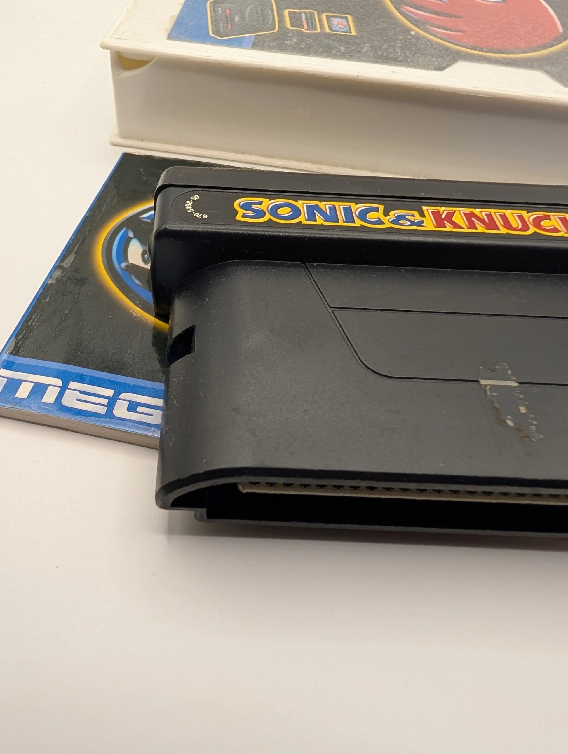 Sonic & Knuckles Sega Mega Drive SMD, Game + Manual + Replacement Case FRENLY BRICKS - Open 7 Days