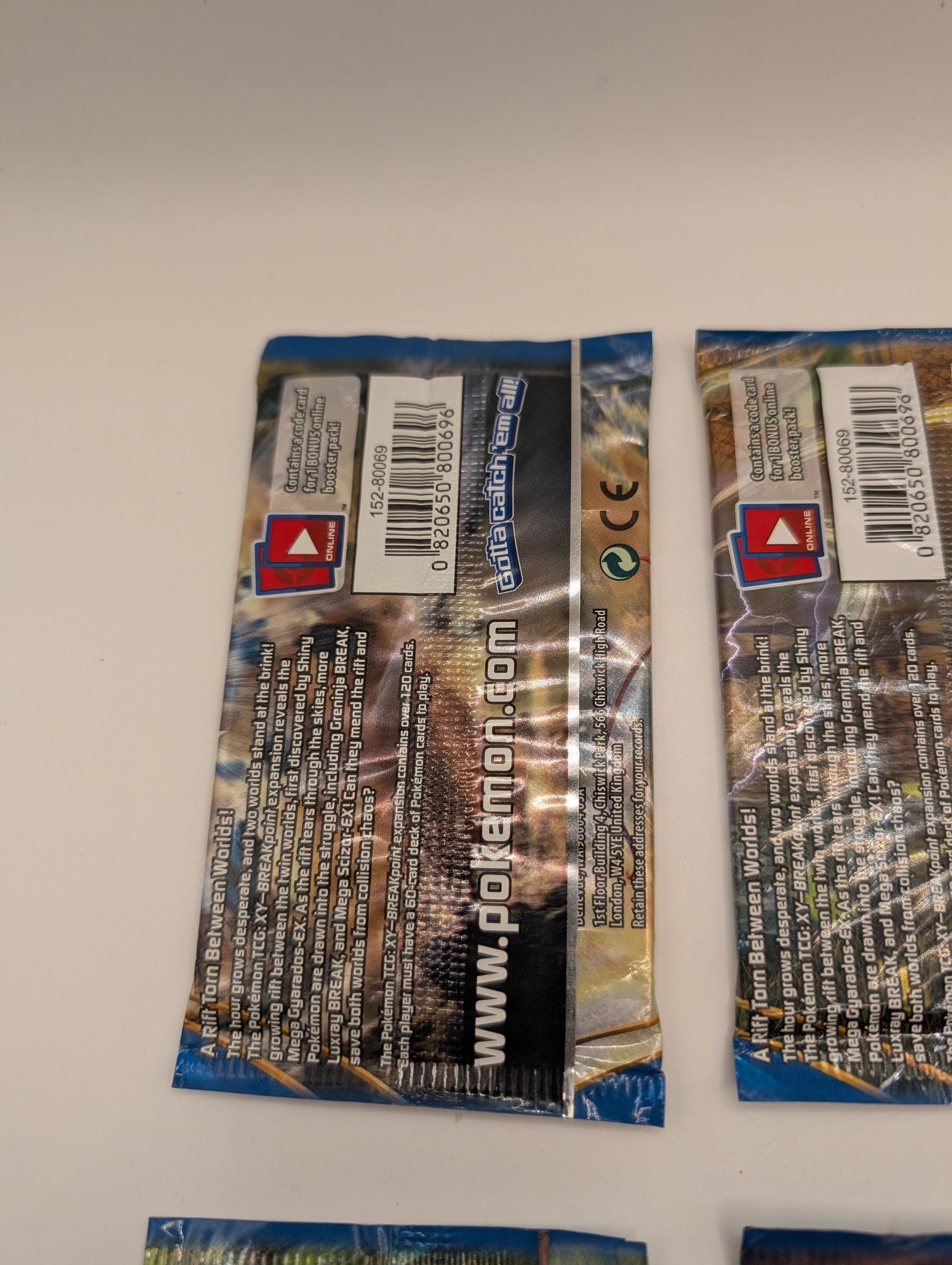 XY BREAKPoint - Sealed 4 Booster Pack Art Set - Pokémon XY TCG FRENLY BRICKS - Open 7 Days