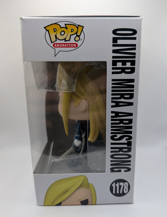 FullMetal Alchemist Brotherhood - Oliver Mira Armstrong #1178 - Funko Pop! Vinyl - New FRENLY BRICKS - Open 7 Days