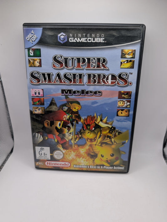 Super Smash Bros. Melee Nintendo GameCube 2001 PAL Complete With Manual *Working FRENLY BRICKS - Open 7 Days