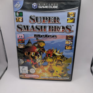 Super Smash Bros. Melee Nintendo GameCube 2001 PAL Complete With Manual *Working FRENLY BRICKS - Open 7 Days