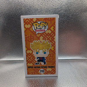 FUNKO Pop Vinyl Super Saiyan Future Trunks Dragon Ball Super #318 FRENLY BRICKS - Open 7 Days