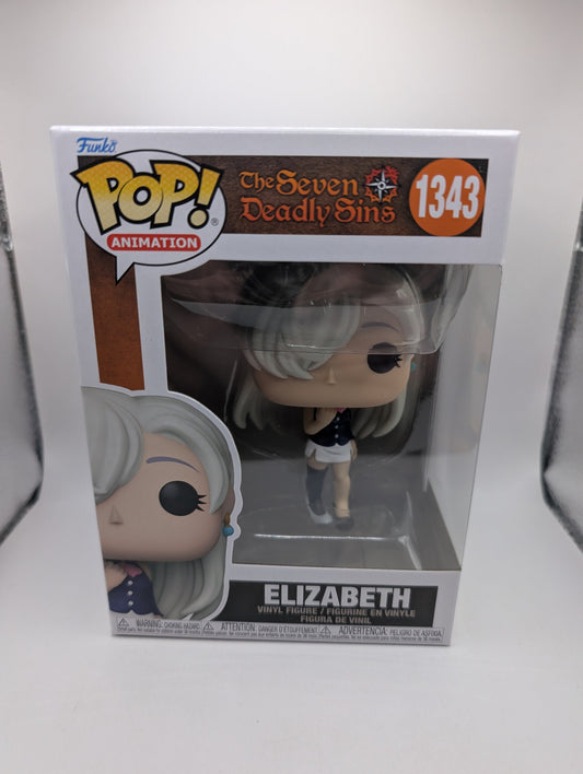 Funko POP! Animation: The Seven Deadly Sins - Elizabeth #1343 FRENLY BRICKS - Open 7 Days