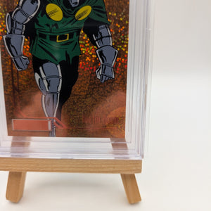 2024 Marvel Allegiance Secret Wars Orange Glitter Card #24 Doctor Doom #/199 BGS 8.5 FRENLY BRICKS - Open 7 Days
