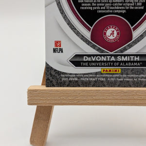 2021 Panini Prizm Draft Picks DeVonta Smith Fast Break Green /5 FRENLY BRICKS - Open 7 Days