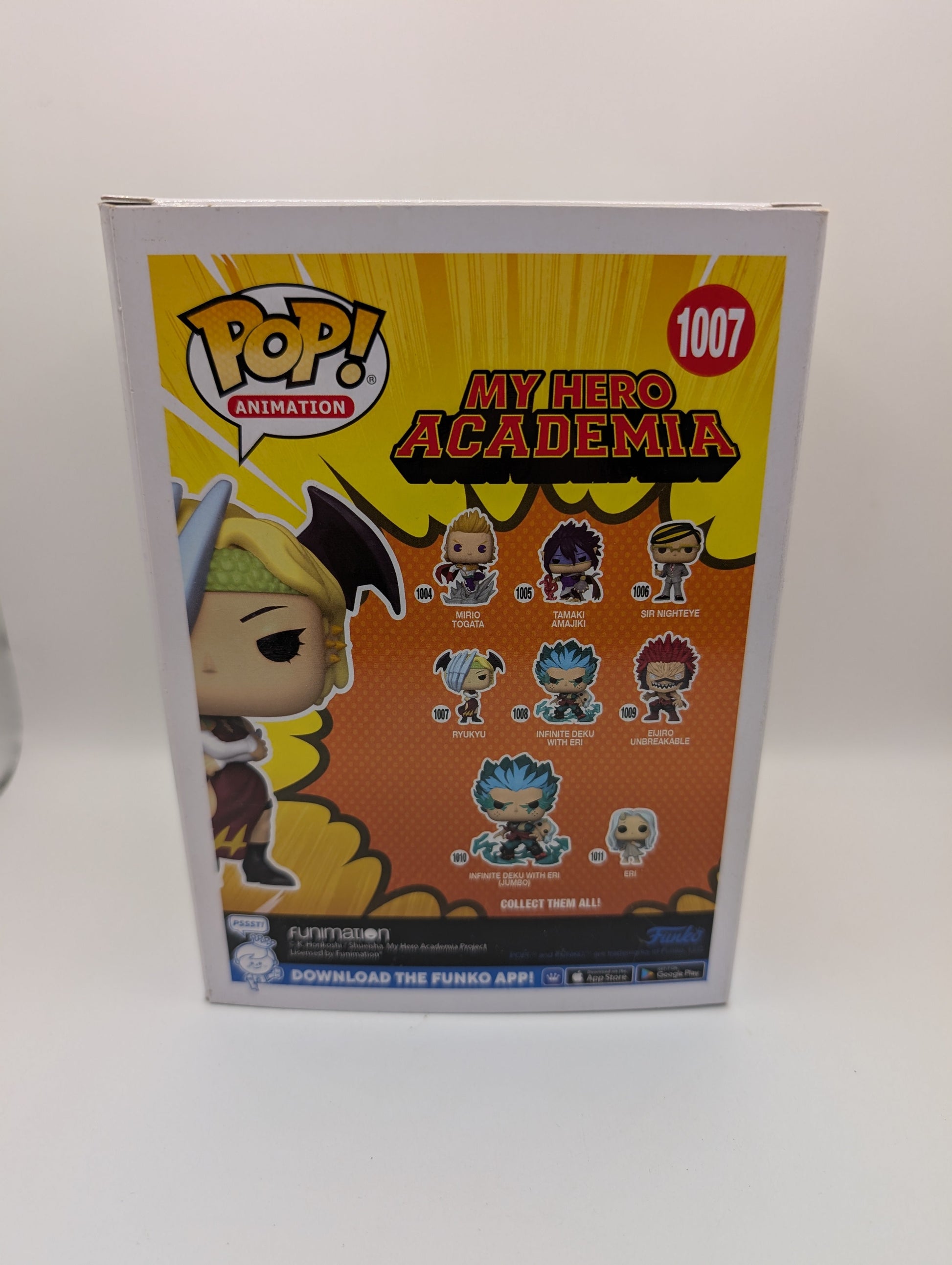 Funko Pop Vinyl Ryuku #1007 My Hero Academia FRENLY BRICKS - Open 7 Days
