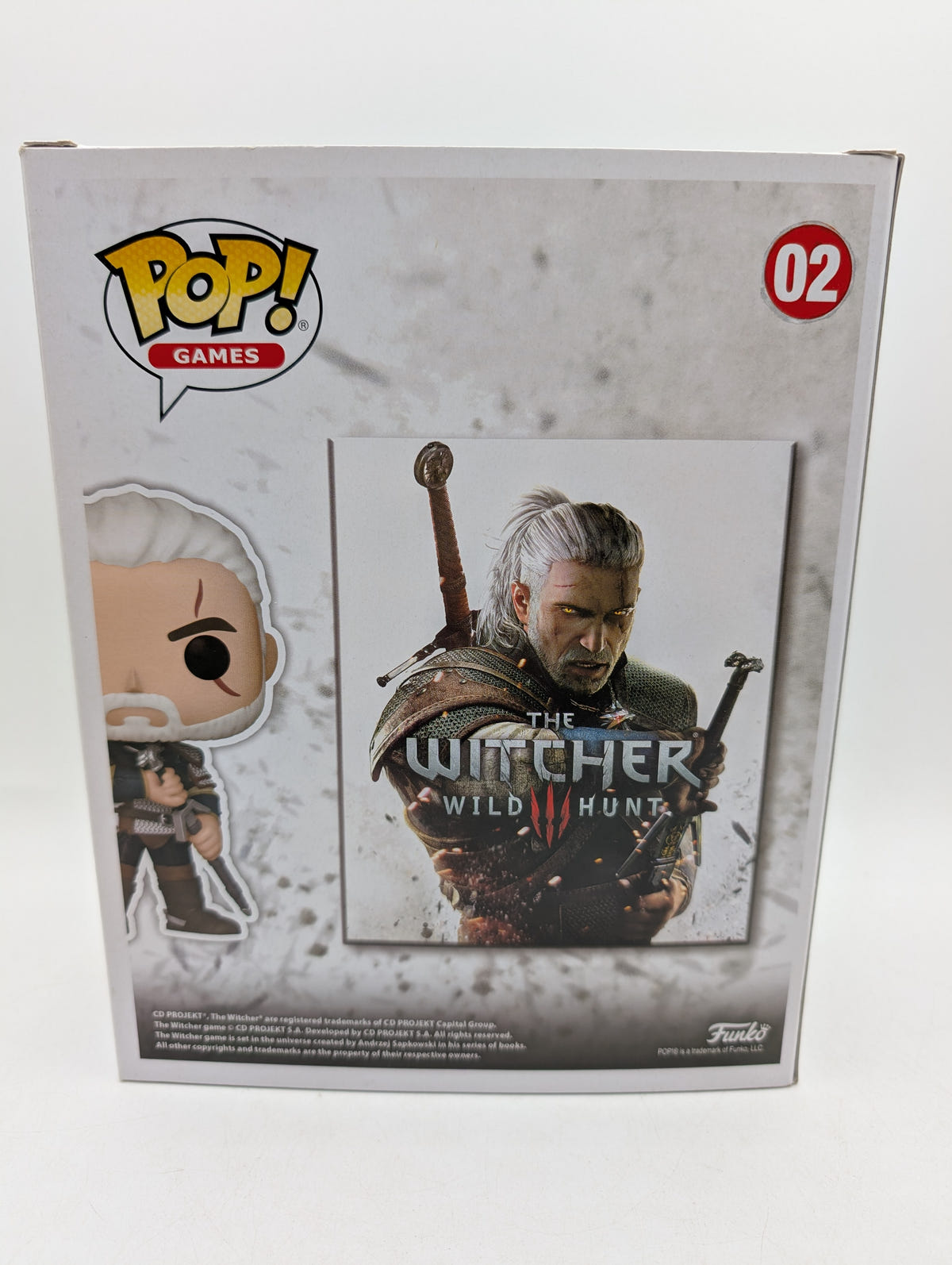 Funko POP! Games Cover: The Witcher 3: Wild Hunt Geralt #02, photo 5 image 5