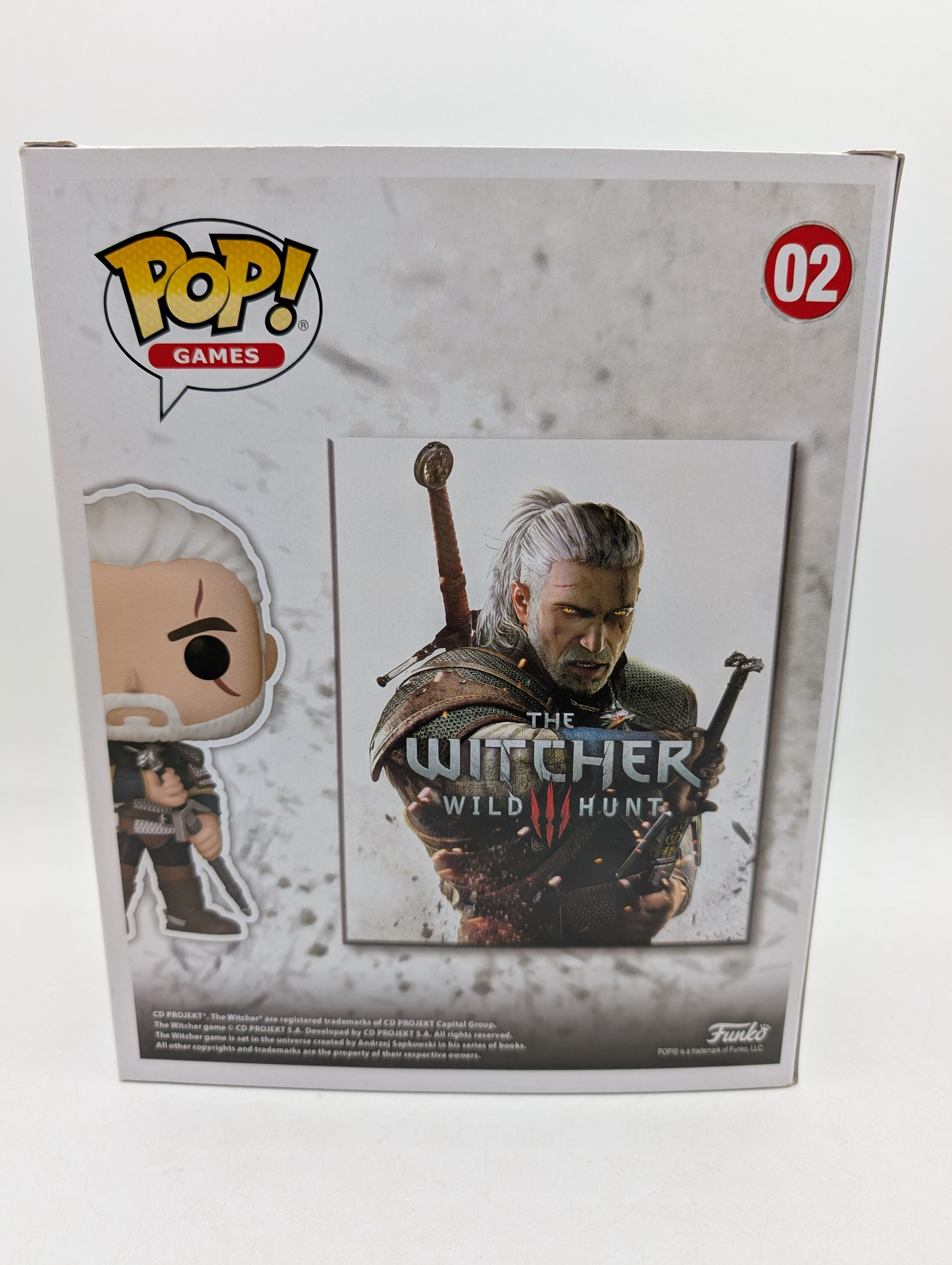 Funko POP! Games Cover: The Witcher 3: Wild Hunt Geralt #02 image 5