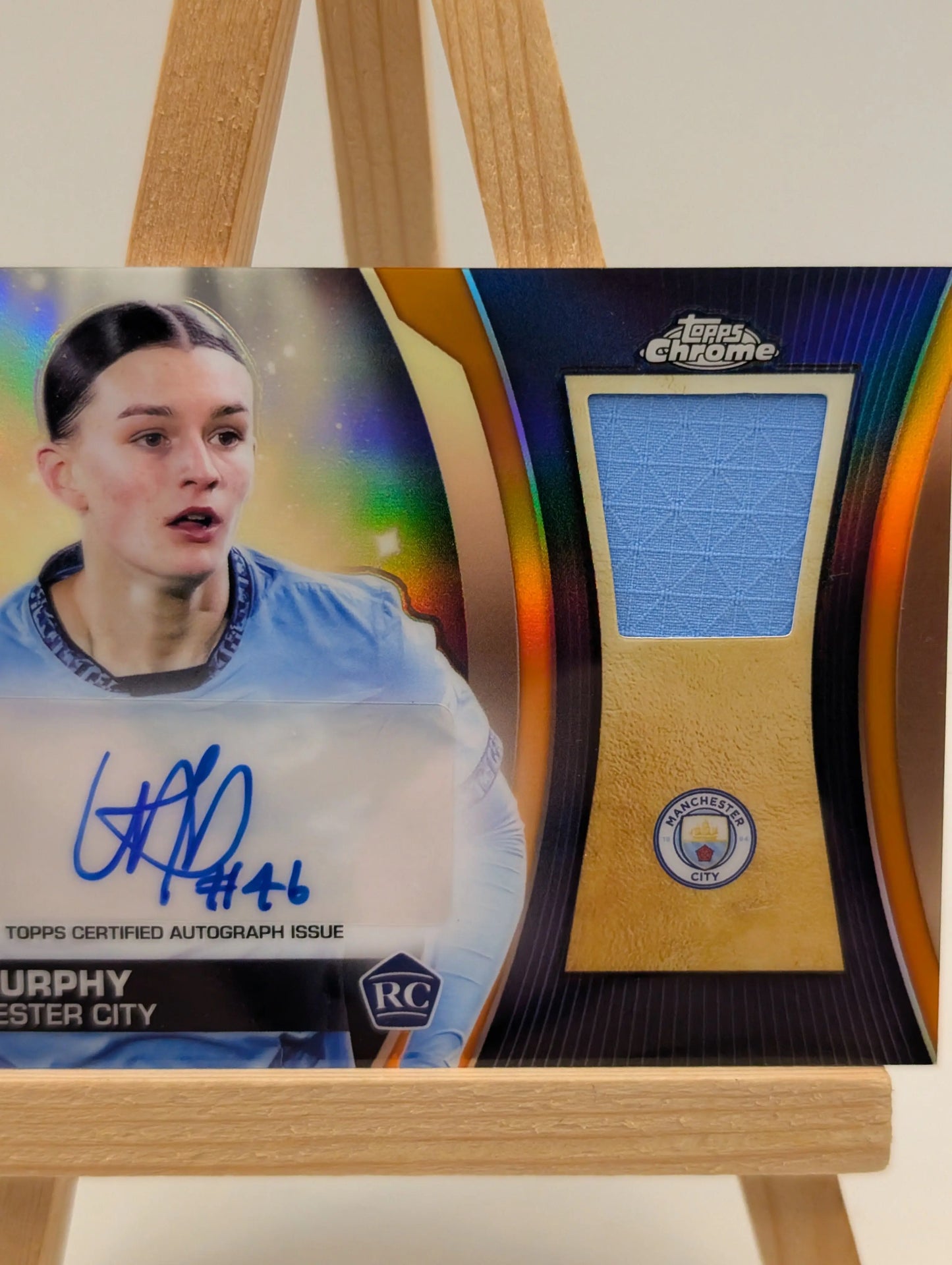 2024-25 Topps Chrome Uefa Women's Champions League - Premium Autograph Relics Lily Murphy #CPAR-MU FRENLY BRICKS - Open 7 Days