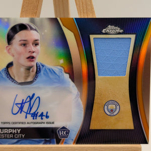 2024-25 Topps Chrome Uefa Women's Champions League - Premium Autograph Relics Lily Murphy #CPAR-MU FRENLY BRICKS - Open 7 Days