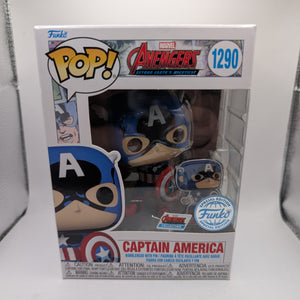 The Avengers: Beyond Earth's Mightiest - Captain America 60th Pop! Vinyl 1290 FRENLY BRICKS - Open 7 Days