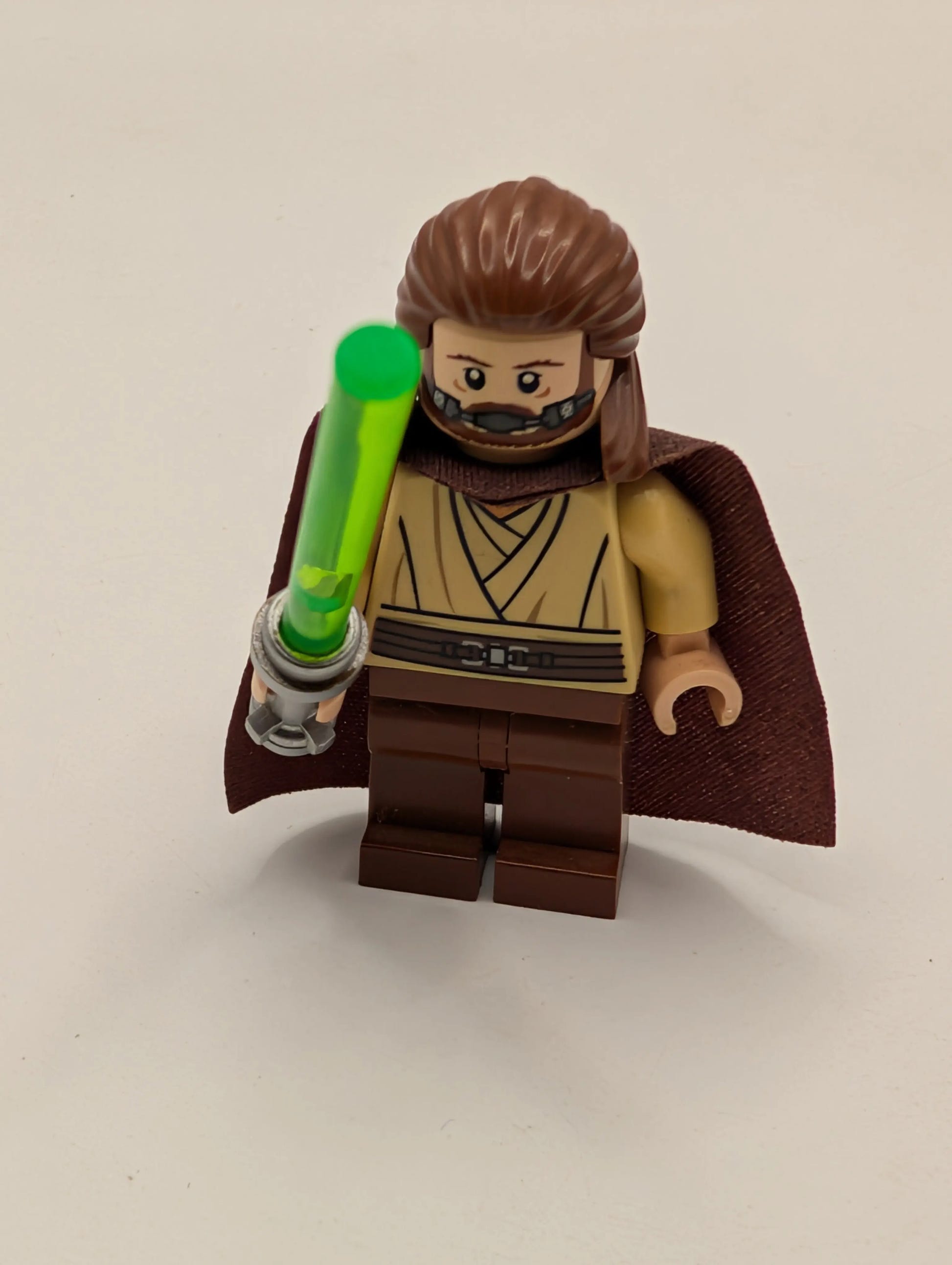 LEGO Star Wars Qui-Gon Jinn Minifigure Breathing Apparatus Jedi Master 9499 FRENLY BRICKS - Open 7 Days image 1