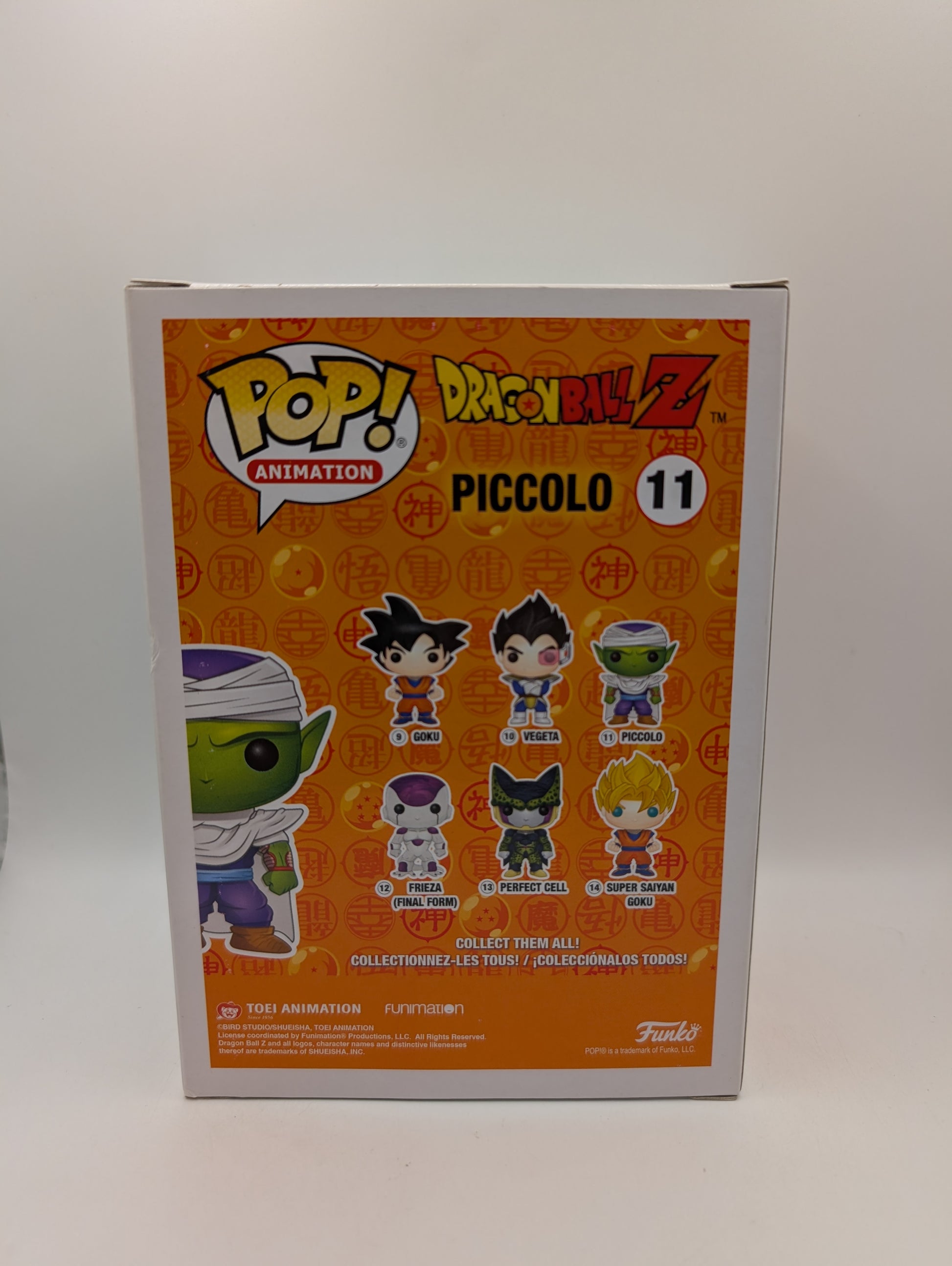Funko Pop Vinyl Animation DragonBall Z Piccolo #11 Figure