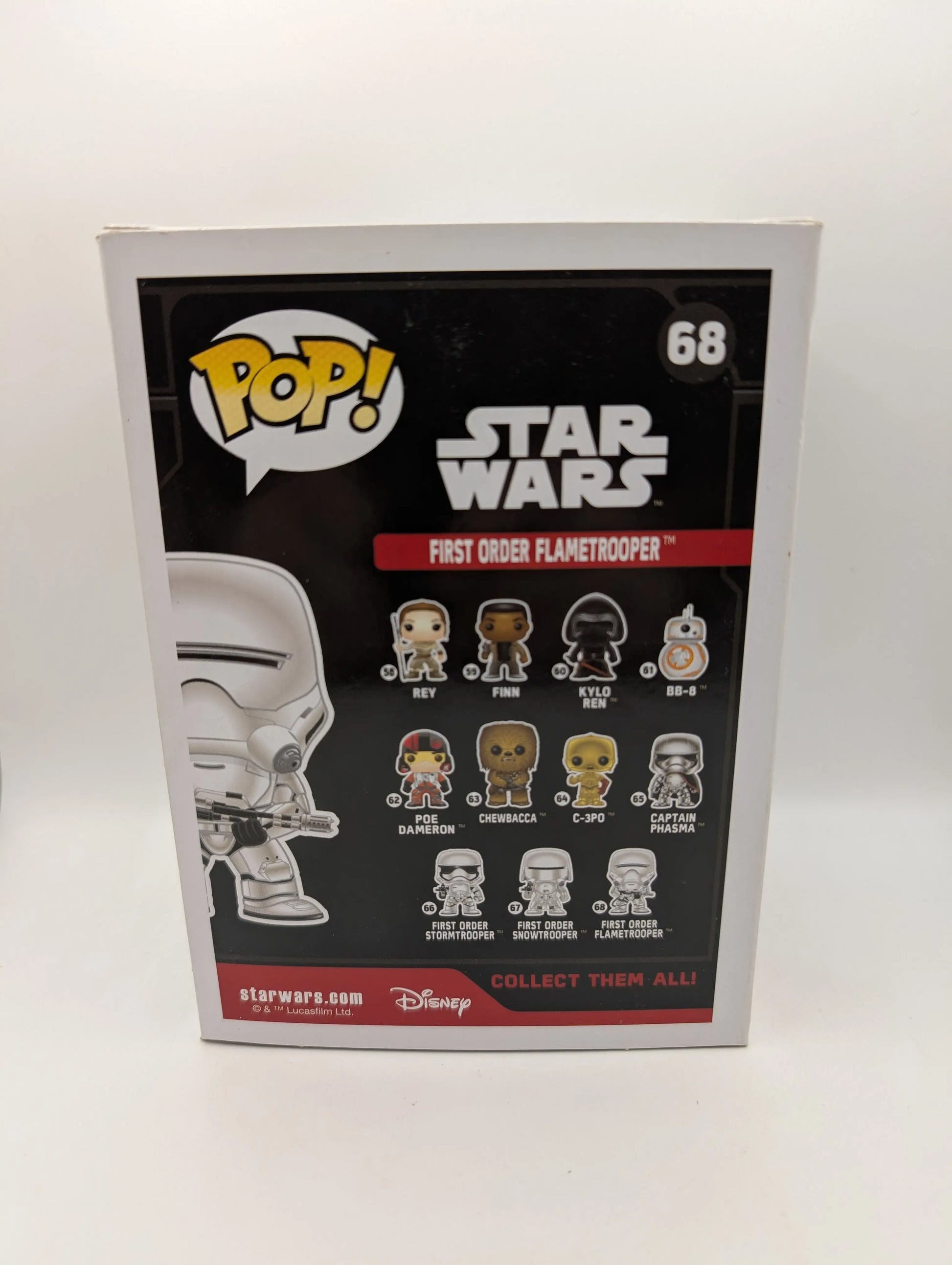 Funko Pop! Star Wars -First Order Flametrooper #68 FRENLY BRICKS - Open 7 Days image 3