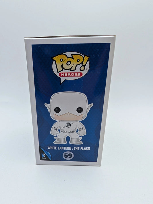 Funko Pop Vinyl! DC Super Heroes White Lantern Flash (#59) FRENLY BRICKS - Open 7 Days