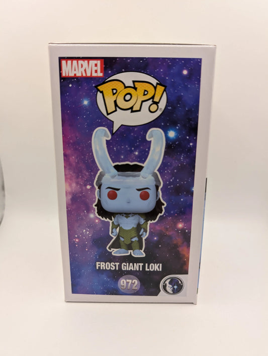 Pop Vinyl Marvel What If? 2021 Frost Giant Loki 972 FRENLY BRICKS - Open 7 Days