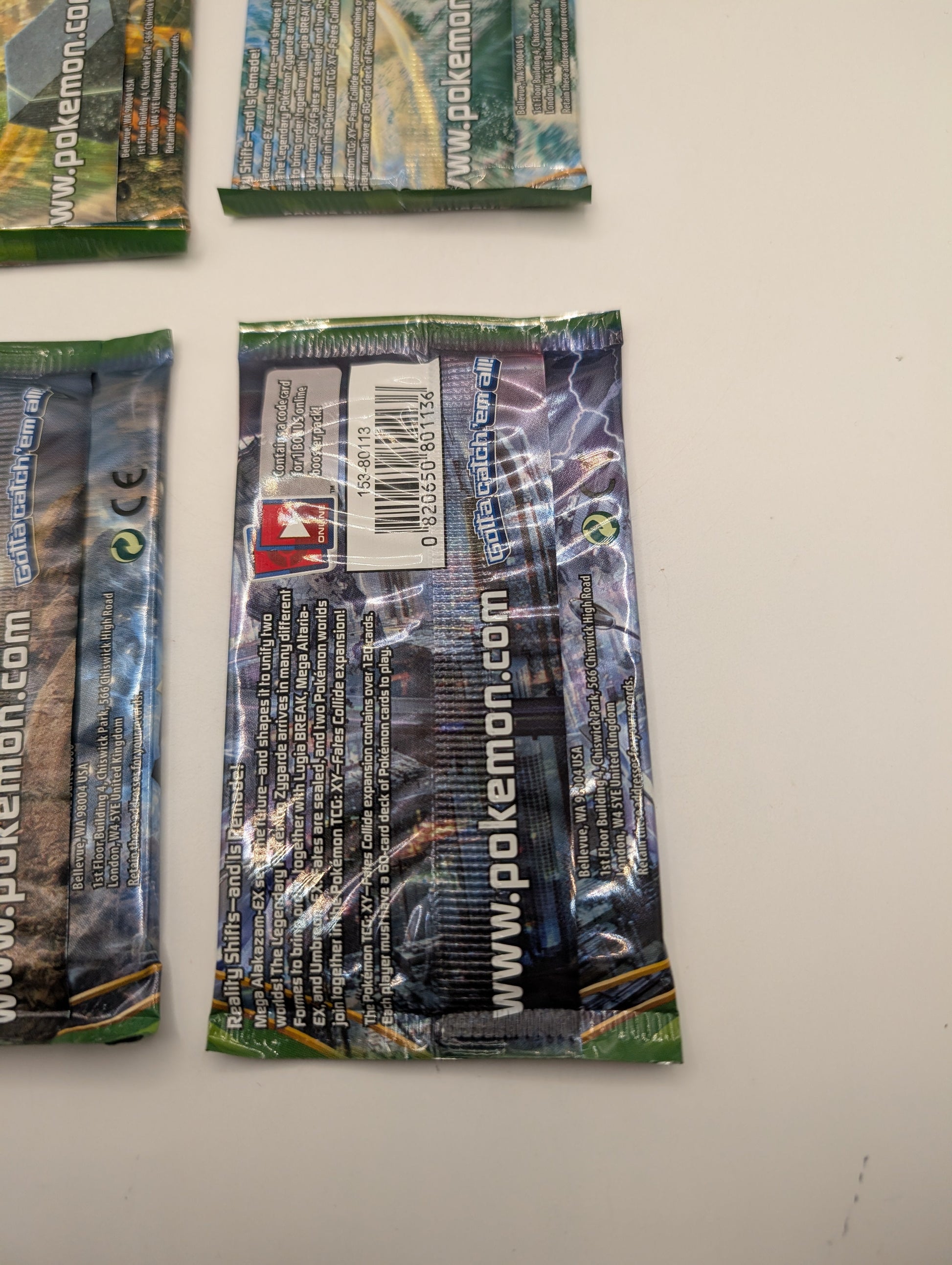 Fates Collide Complete 4 Pack Art Set - Sealed - With Pack Sleeves FRENLY BRICKS - Open 7 Days