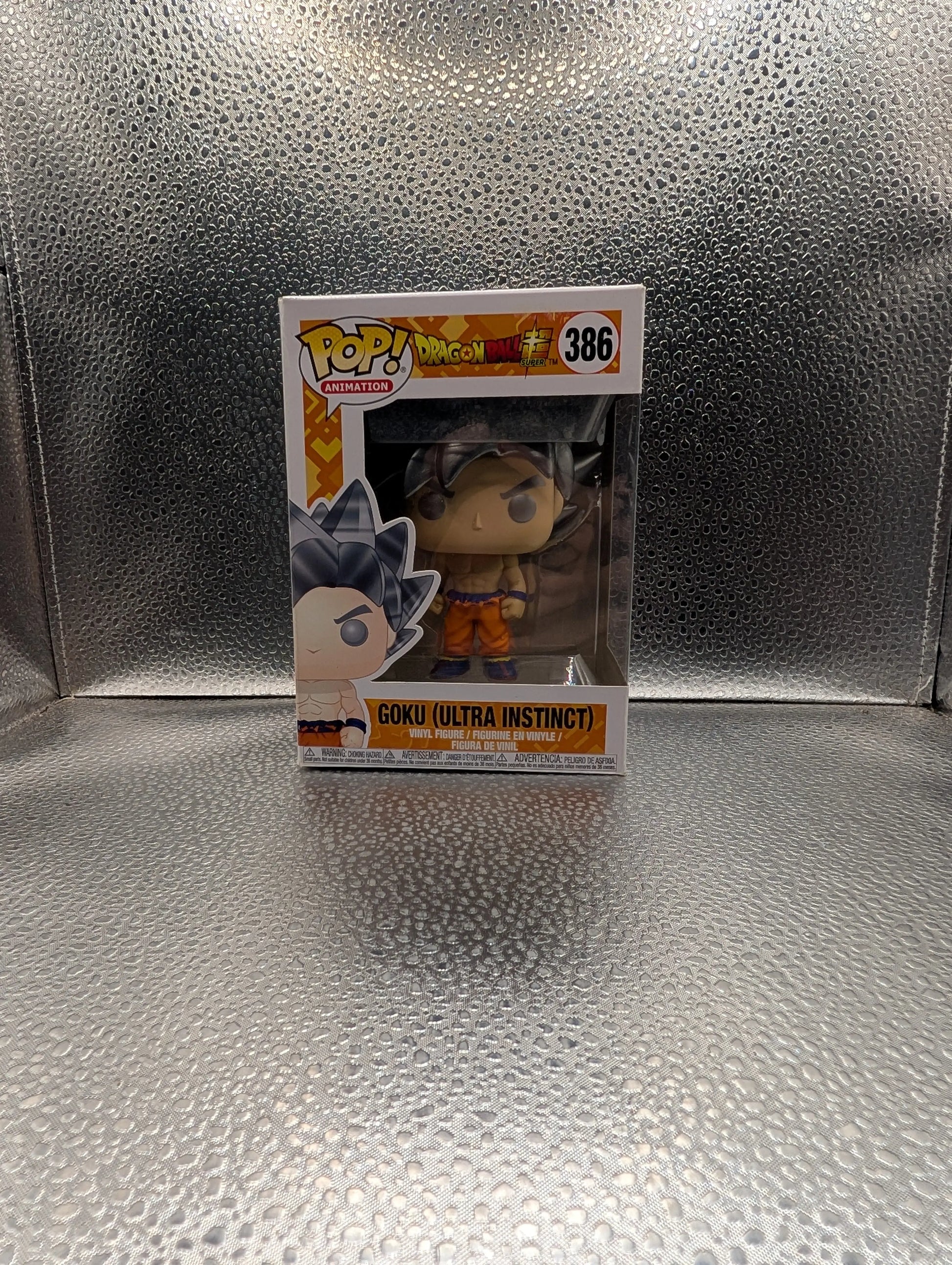 FUNKO Pop Vinyl Goku (Ultra Instinct) Dragon Ball Super #386 FRENLY BRICKS - Open 7 Days
