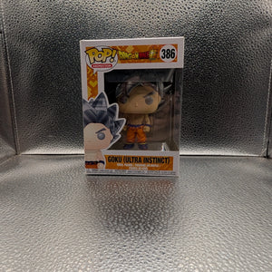 FUNKO Pop Vinyl Goku (Ultra Instinct) Dragon Ball Super #386 FRENLY BRICKS - Open 7 Days